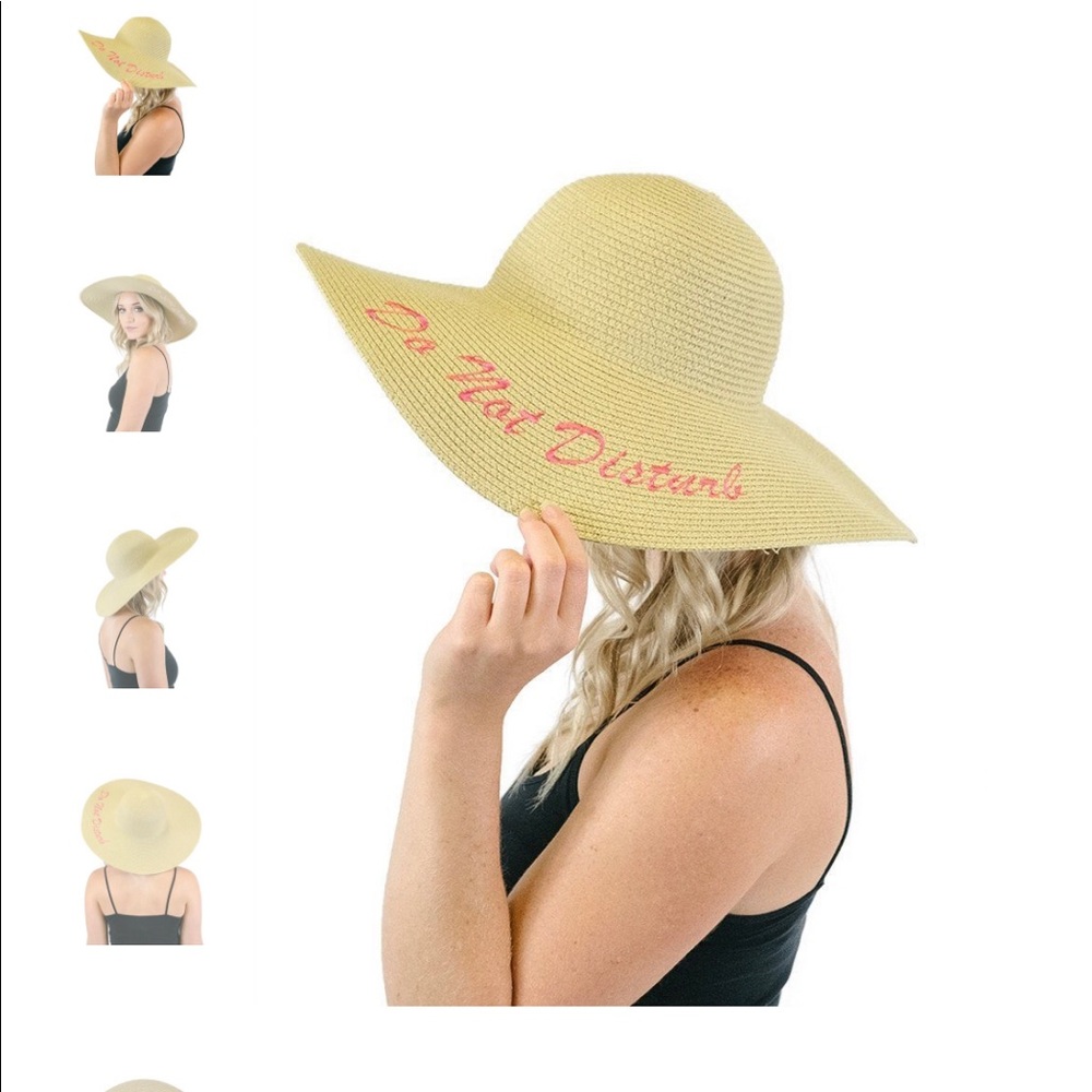 New “Do Not Disturb” floppy Mommy sun hat
